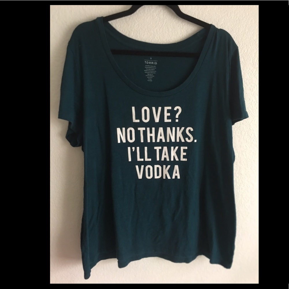Torrid Teal Blue T-shirt